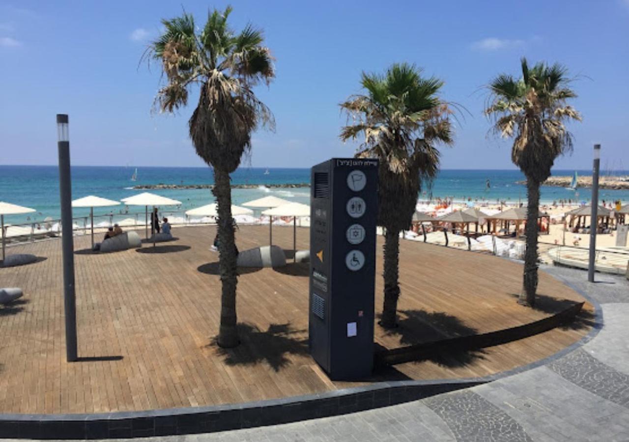 1B Patio Beach House Premium Location W/2 Balcony Tel Aviv-Jaffa Exterior foto